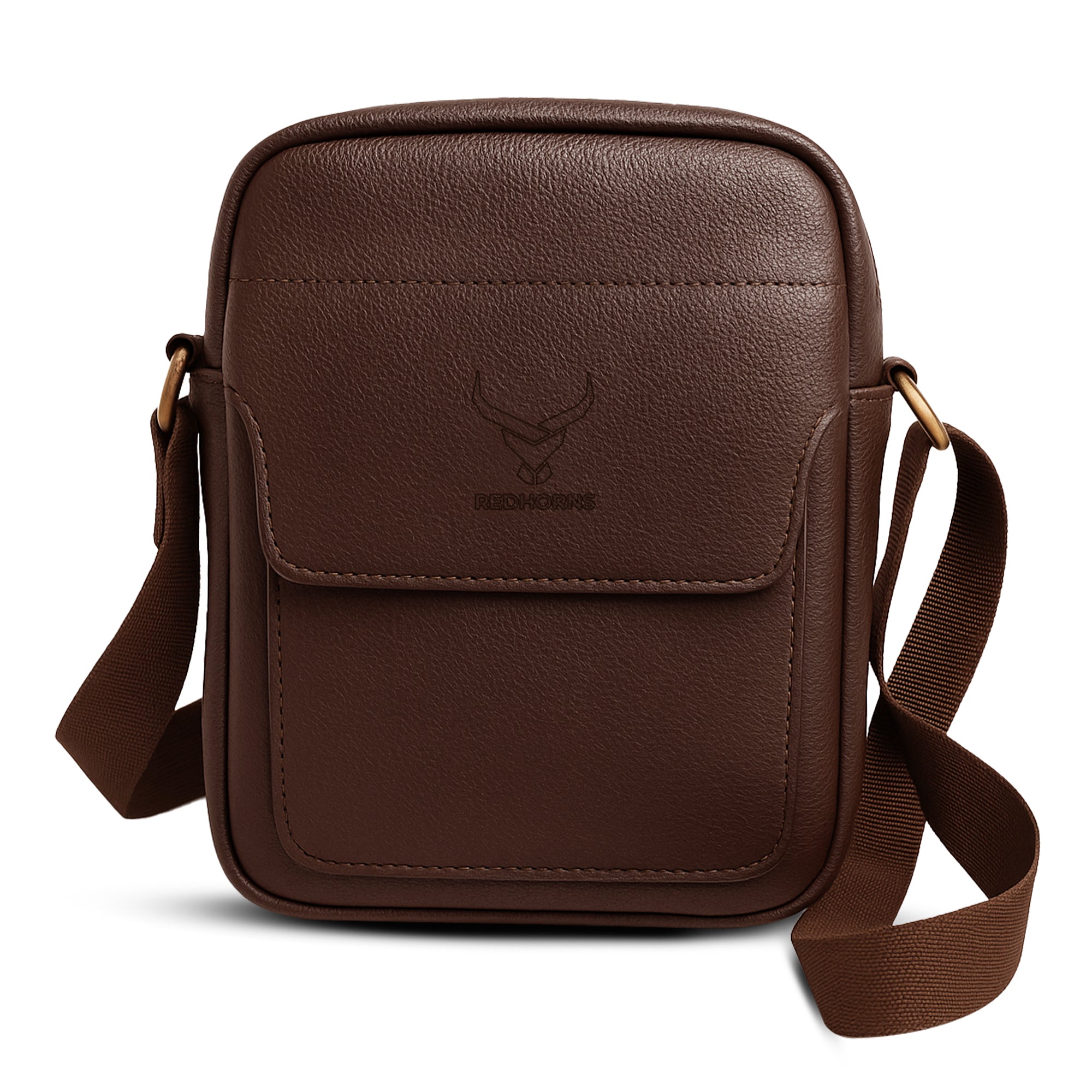 Faux Leather Sling Bag