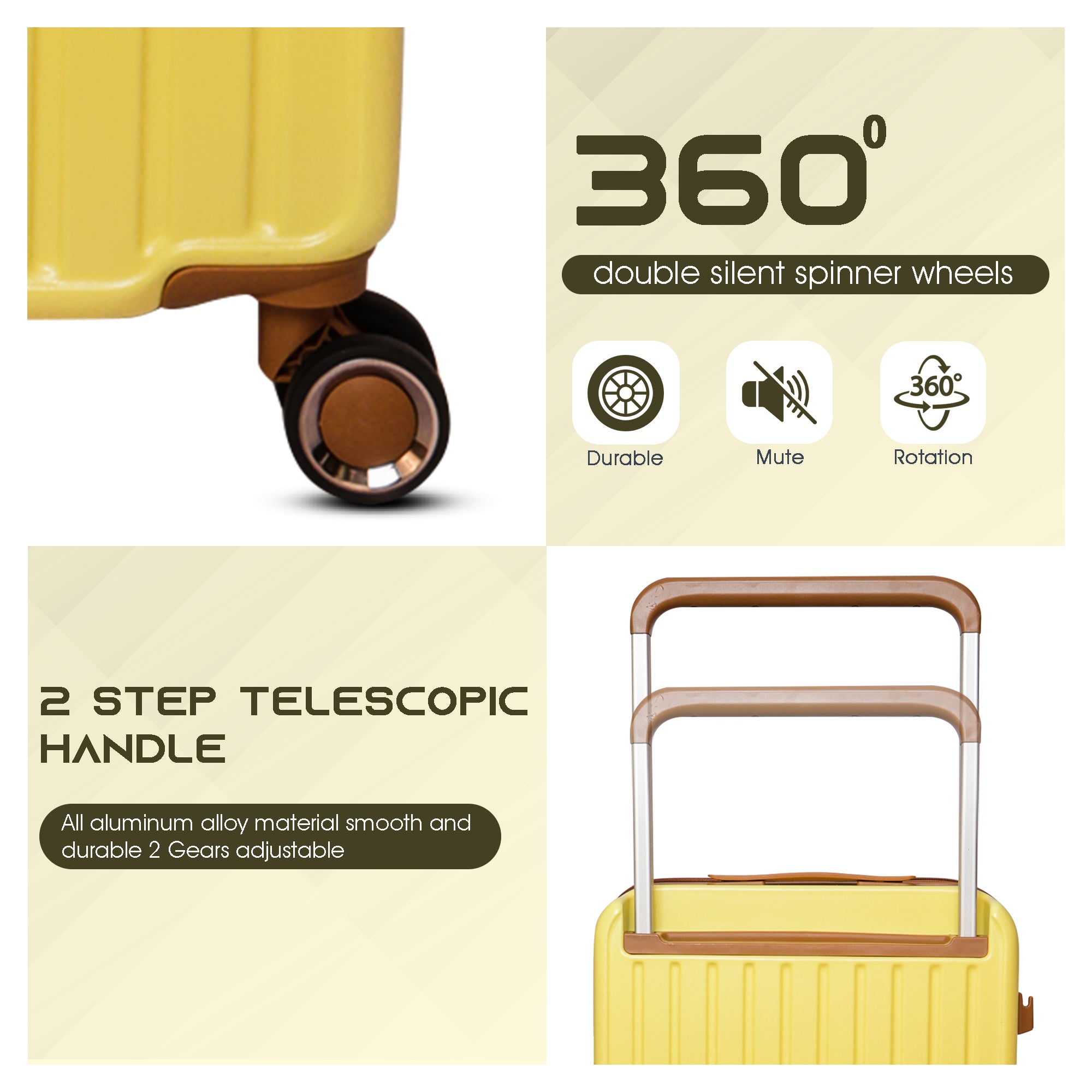 suitcase cover travel bag for women travel bags for men hand luggage bags cabin bag 7kg#color_yellow