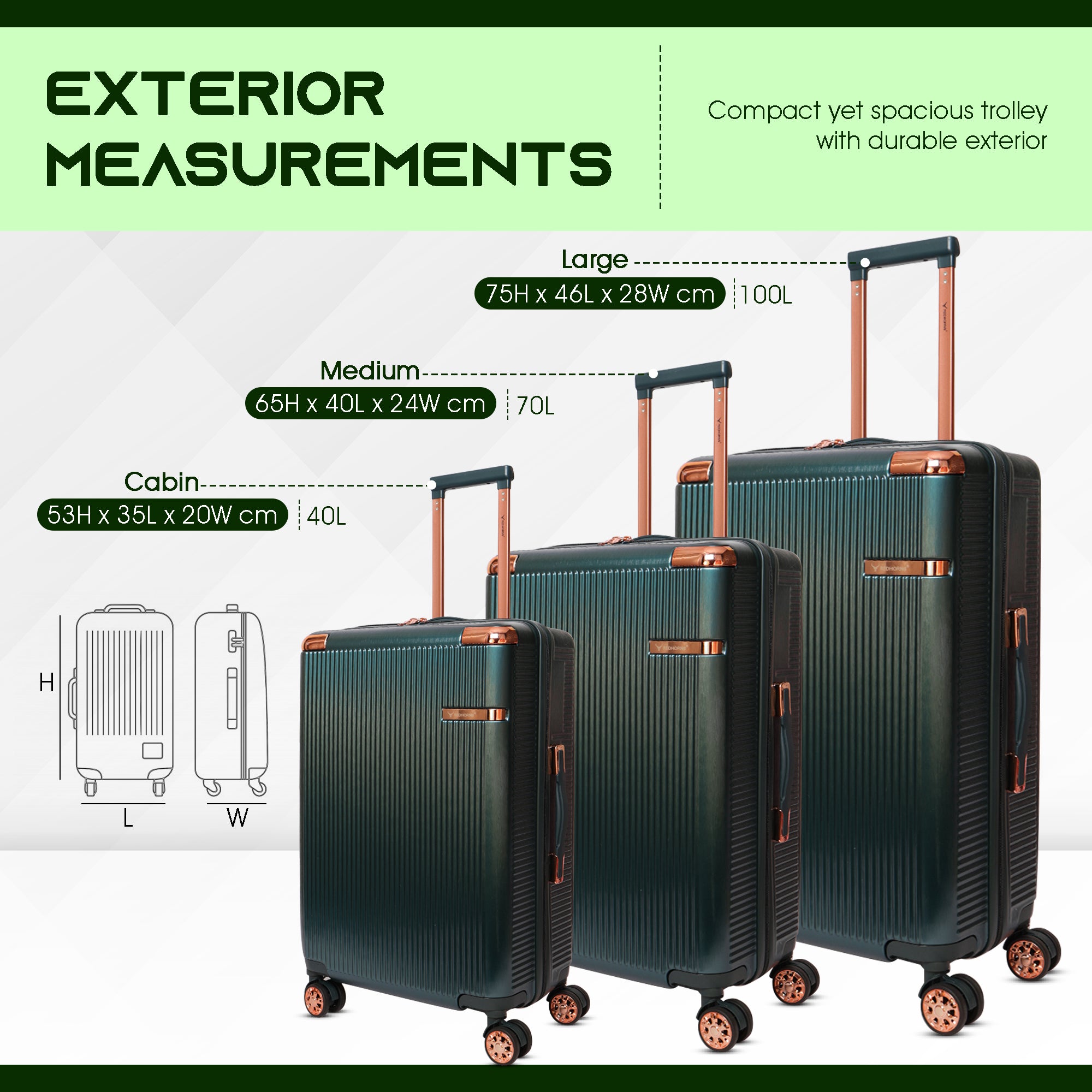 suitcase cover travel bag for women travel bags for men hand luggage bags cabin bag 7kg#color_green