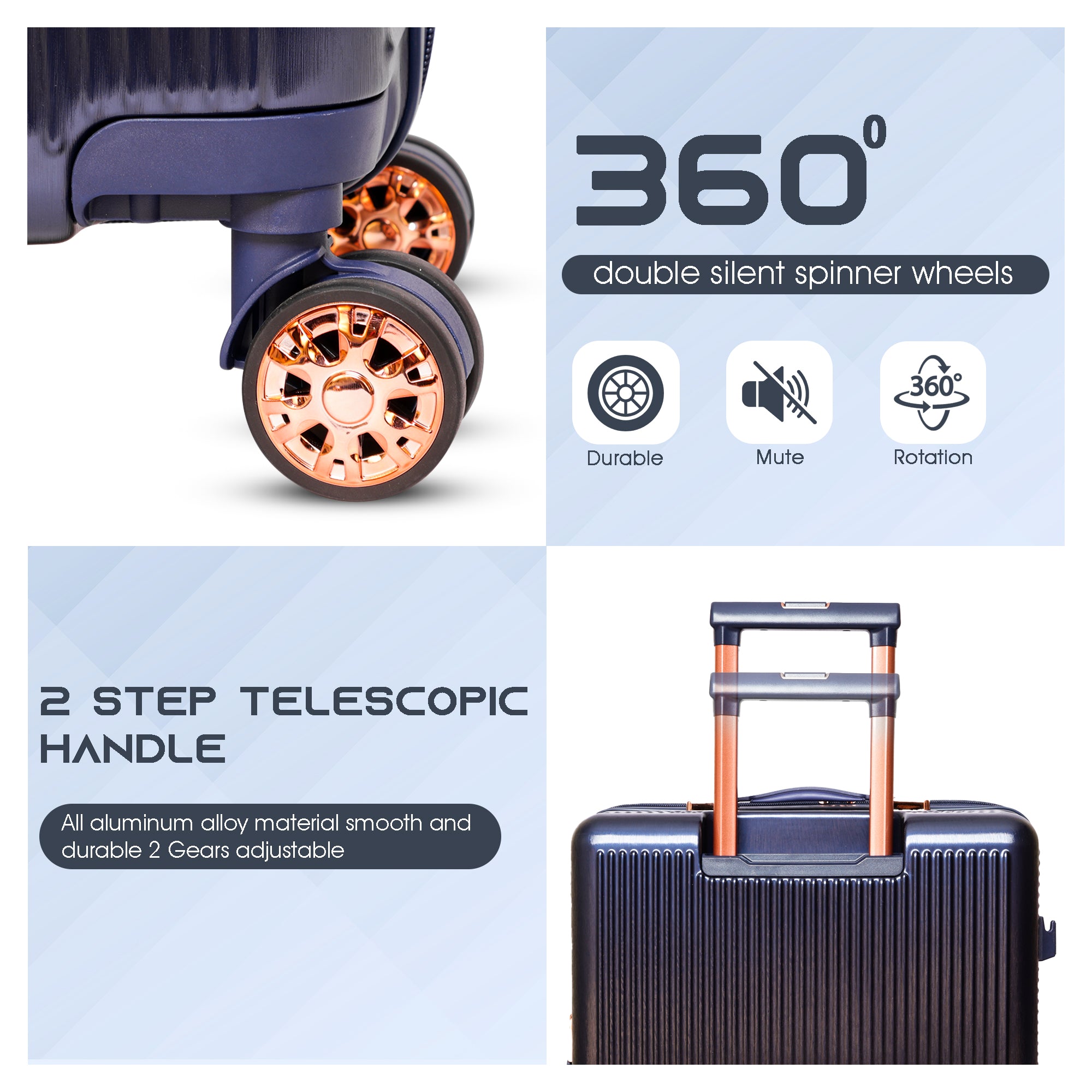 suitcase cover travel bag for women travel bags for men hand luggage bags cabin bag 7kg#color_navy-blue