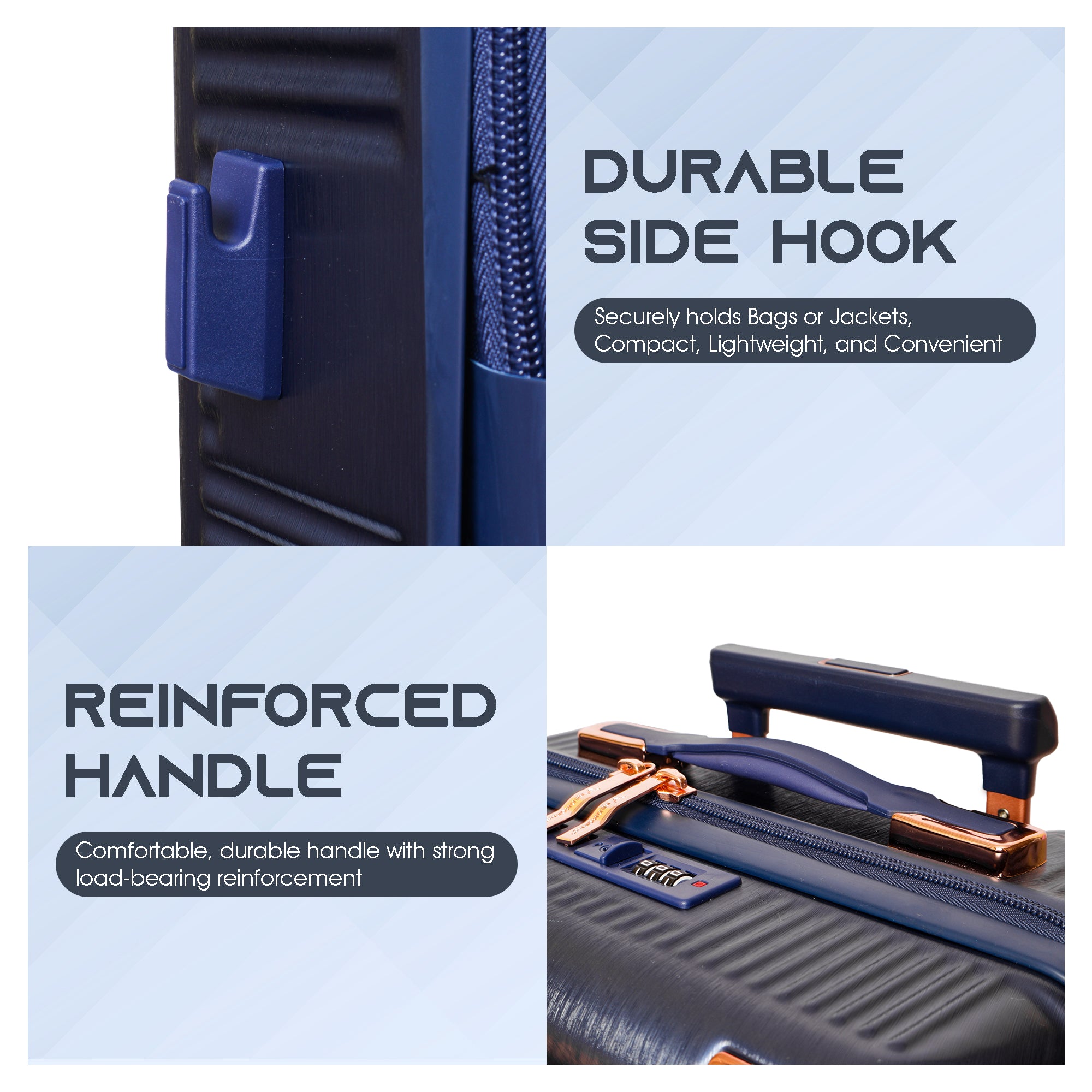 suitcase cover travel bag for women travel bags for men hand luggage bags cabin bag 7kg#color_navy-blue