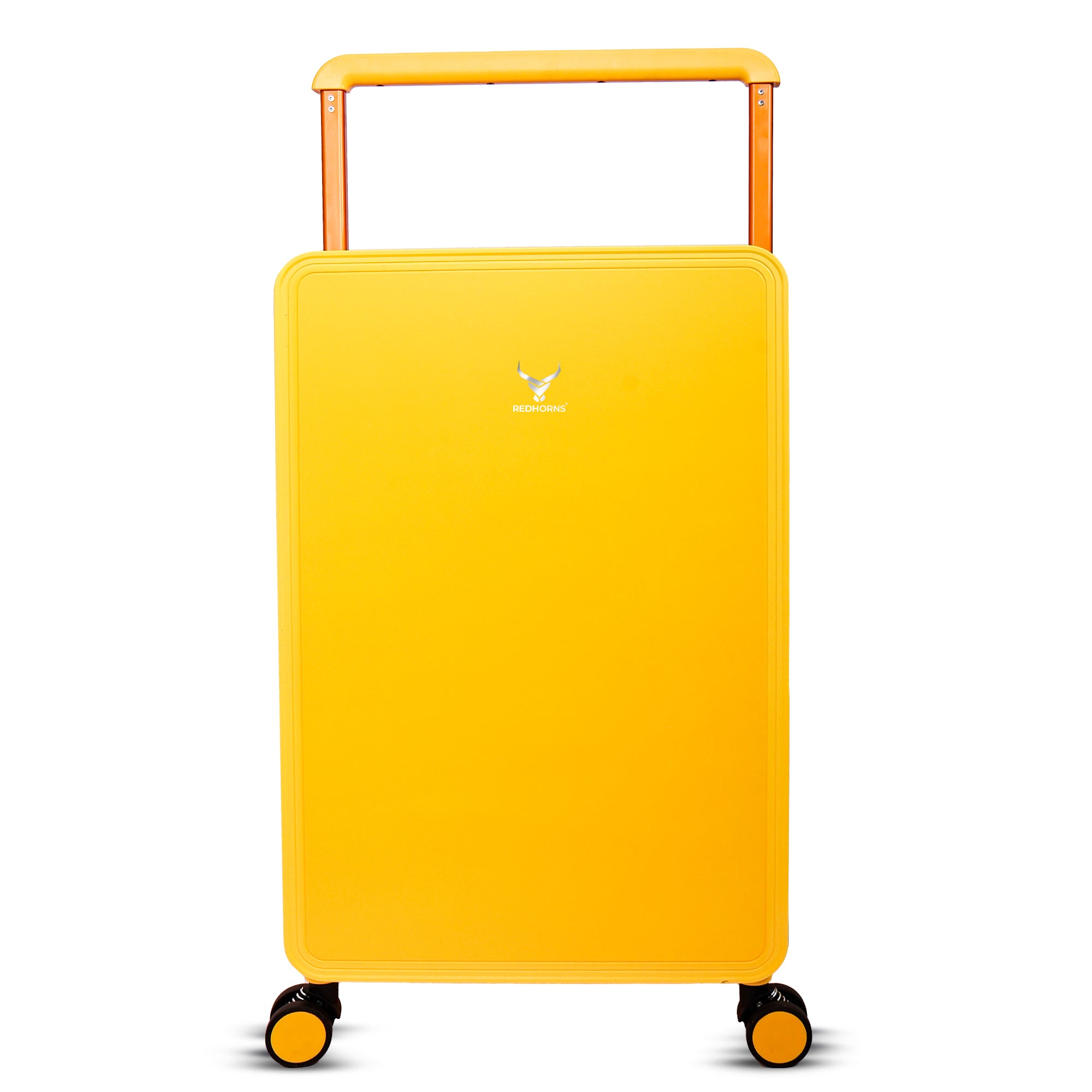 Lightweight luggage trolley bag #color_yellow