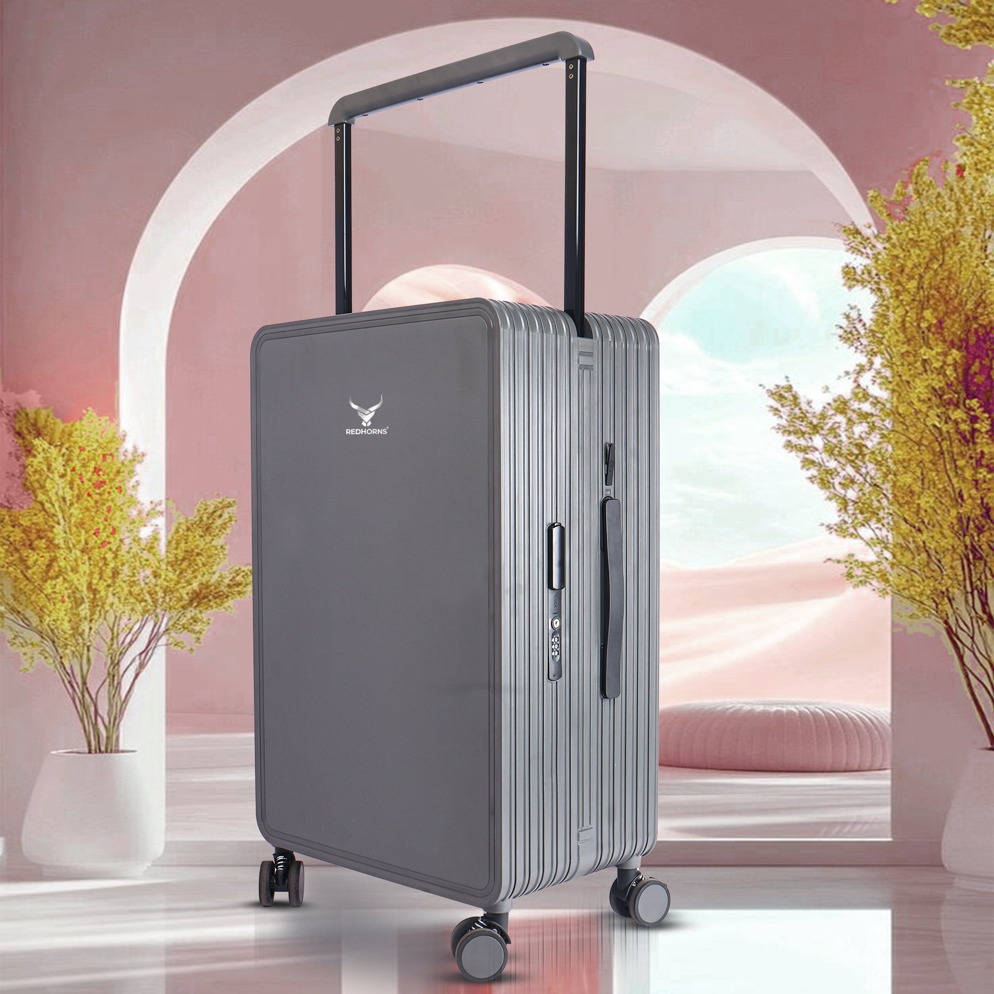 Lightweight luggage trolley bag #color_grey