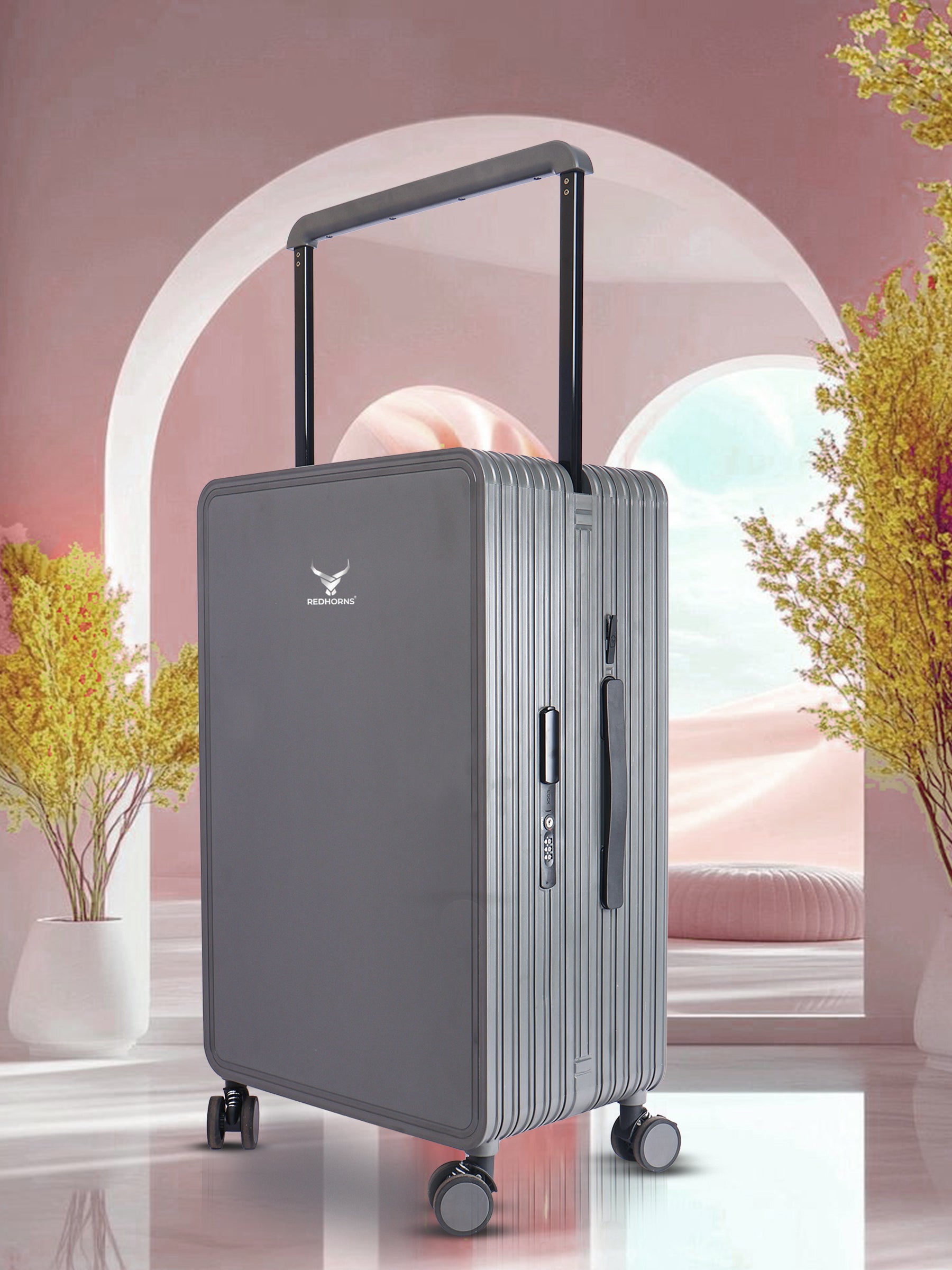 Lightweight luggage trolley bag #color_grey