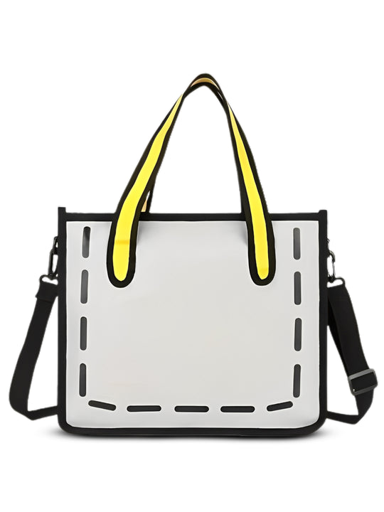 2d tote bag women handbag#color_grey