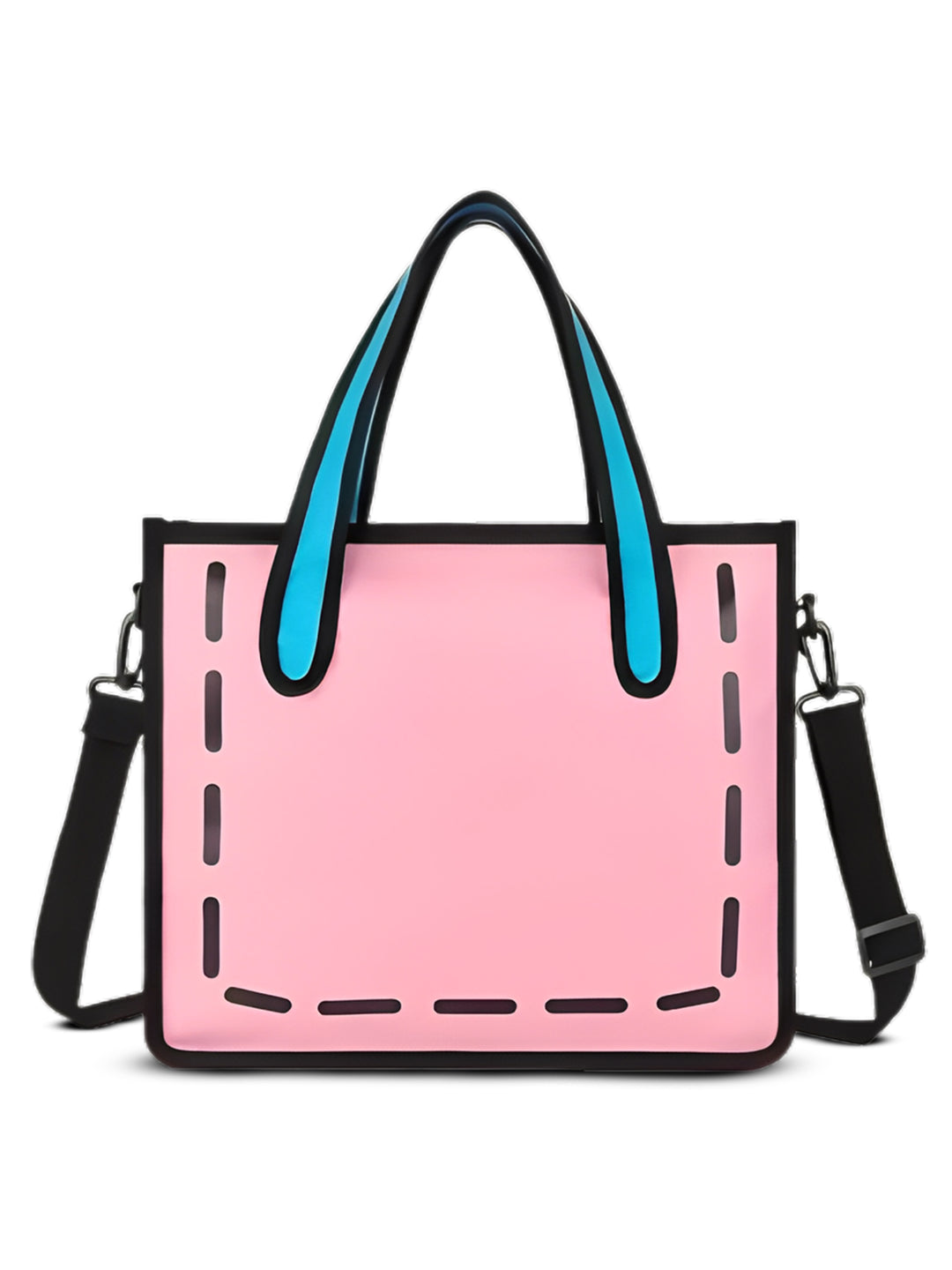 2d tote bag women handbag#color_pink