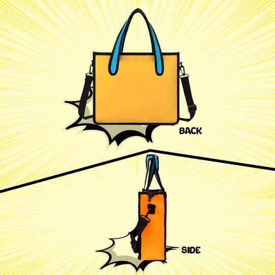 2d tote bag women handbag#color_yellow