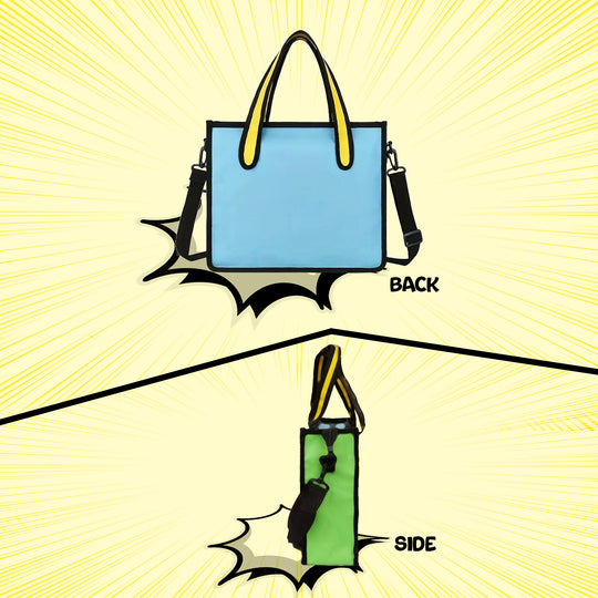 2d tote bag women handbag#color_sky-blue