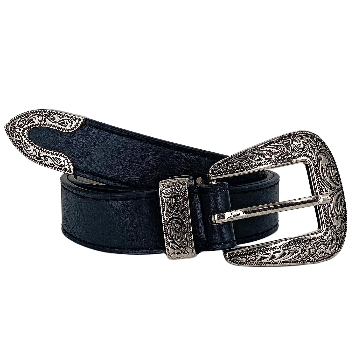 Redhorns Elastic Ladies Wide Belt#color_black