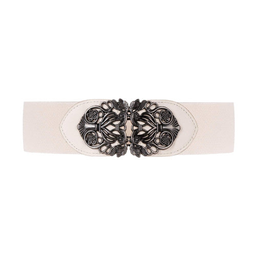 Ladies belt#color_beige