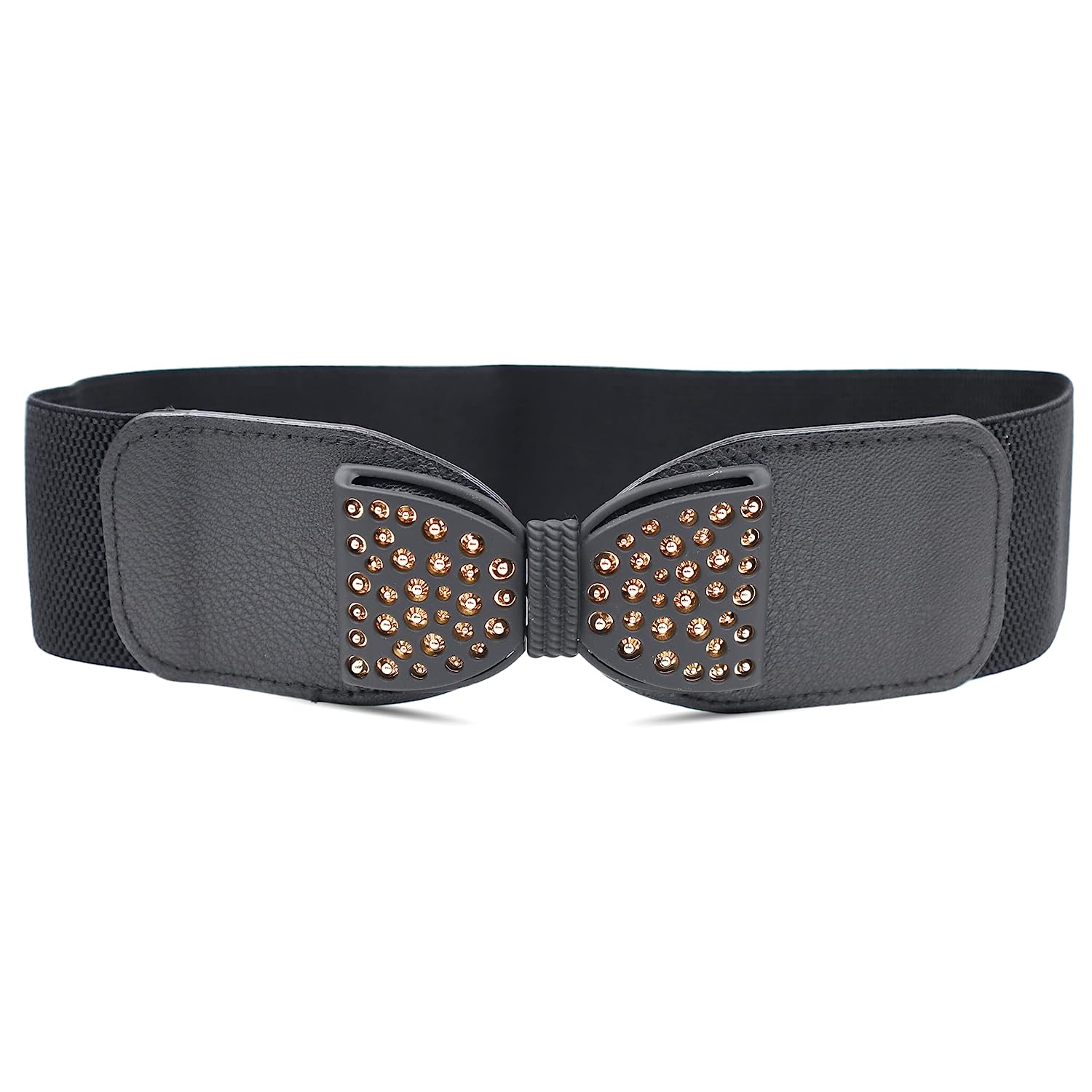 Redhorns Elastic Ladies Wide Belt#color_black