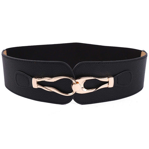Redhorns Elastic Ladies Wide Belt#color_black