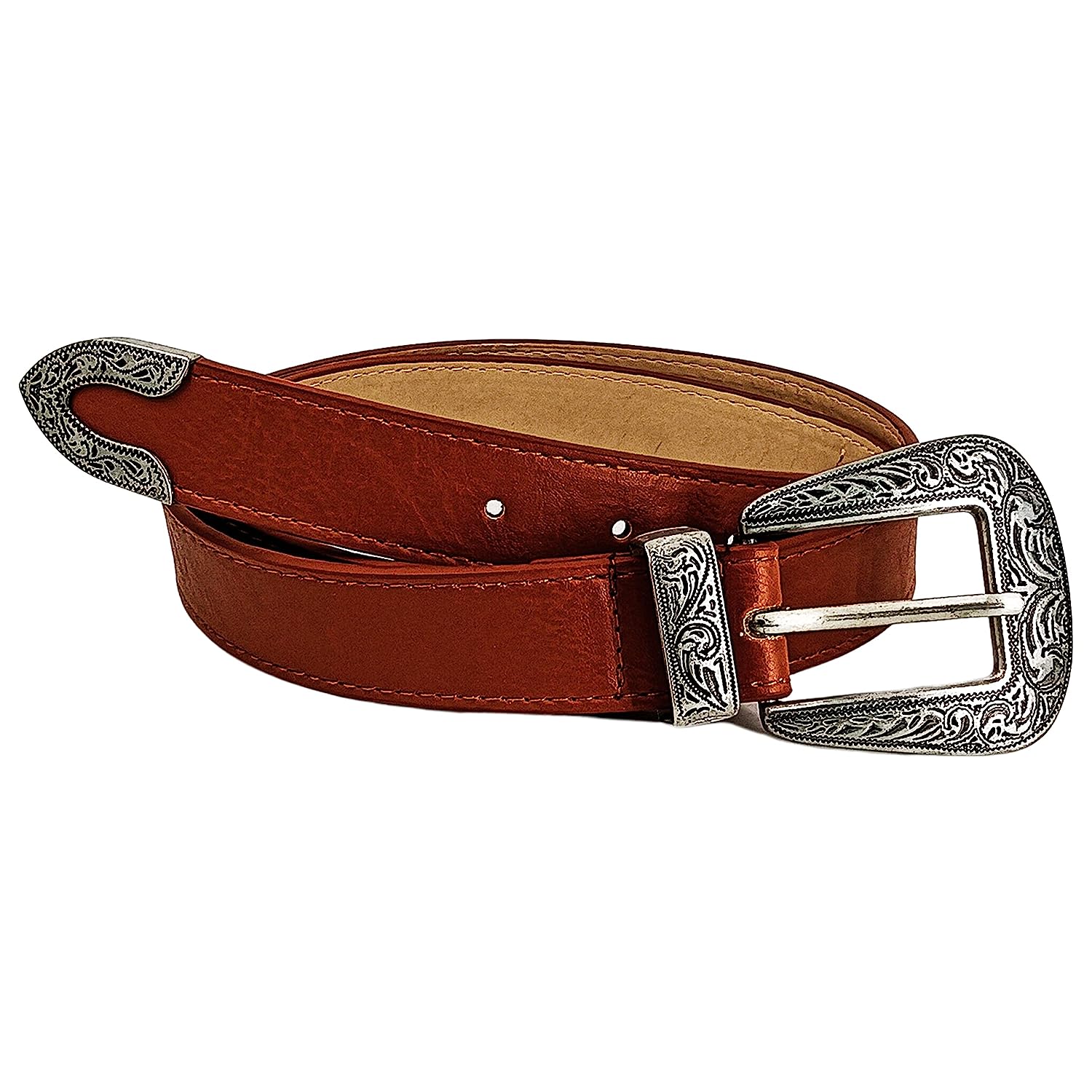 Redhorns Elastic Ladies Wide Belt#color_tan