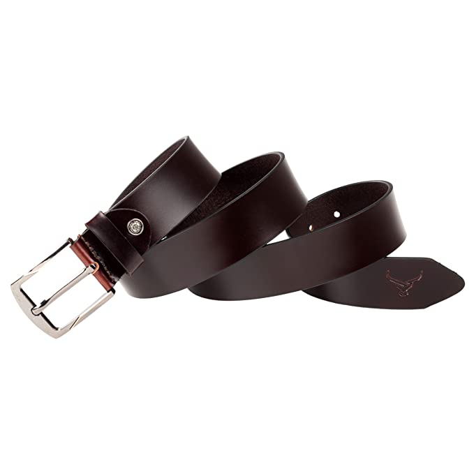 Men's Classic V-Buckle Design Belt