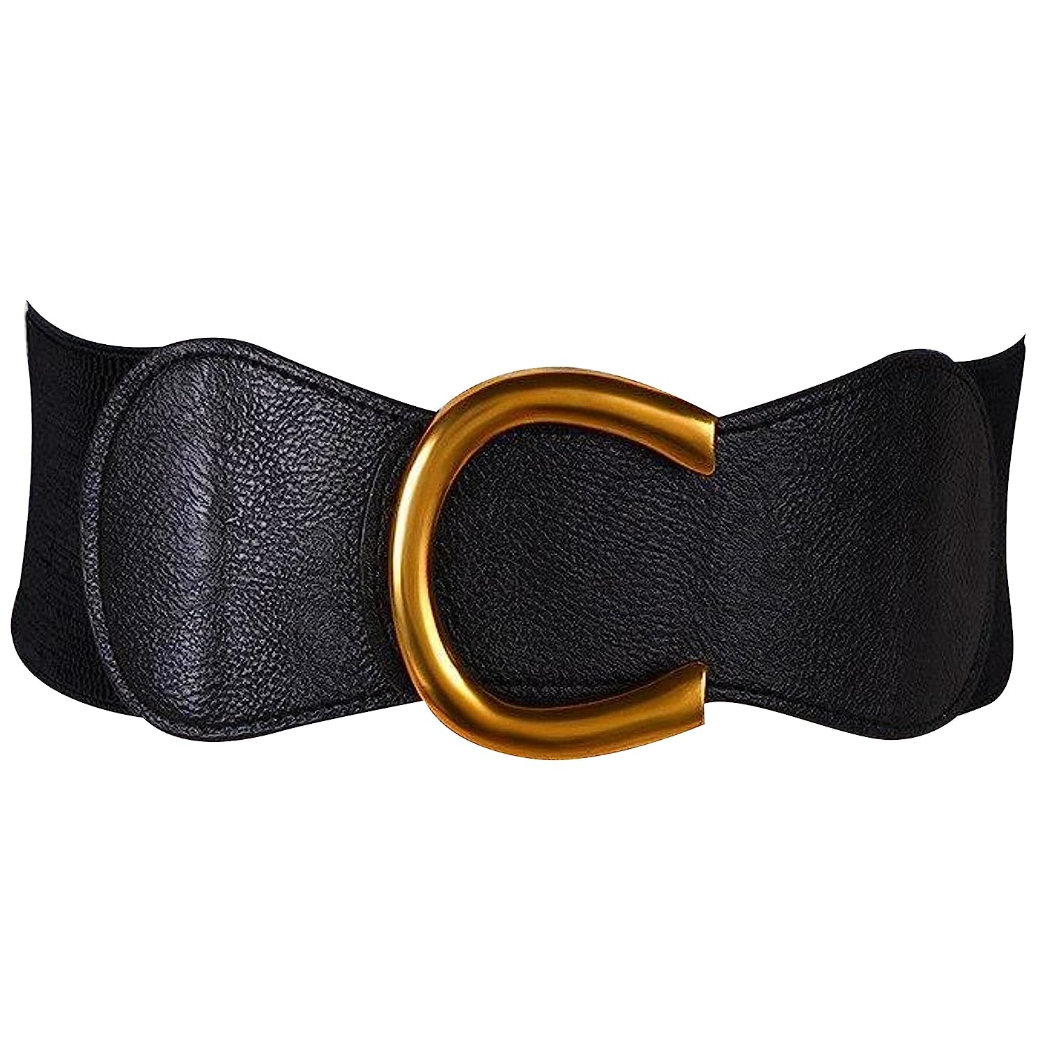 Redhorns Elastic Ladies Wide Belt#color_black