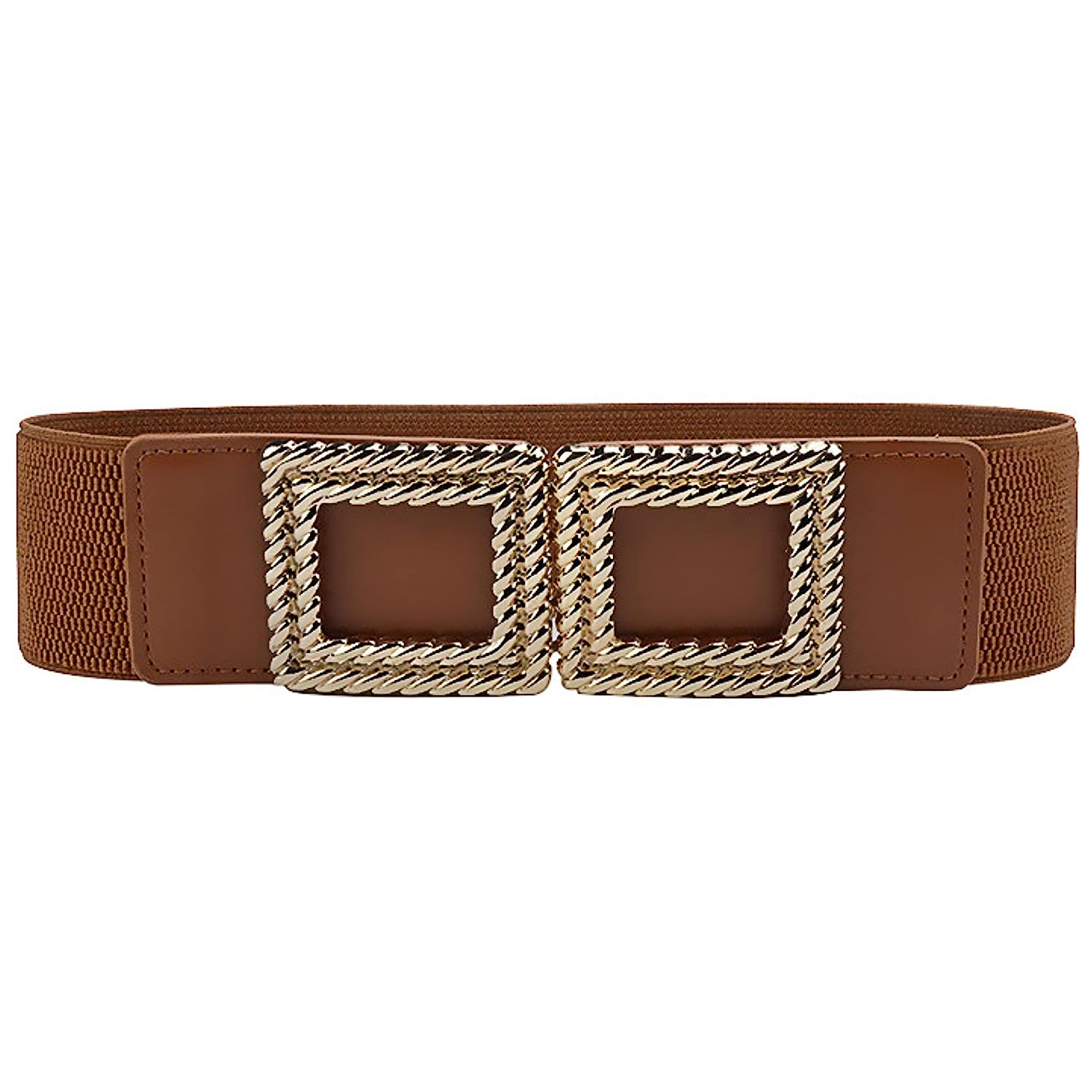 Redhorns Elastic Ladies Wide Belt#color_tan
