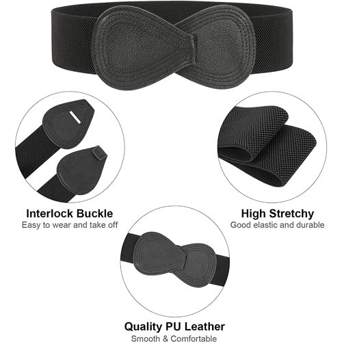 Redhorns Elastic Ladies Belt#color_black
