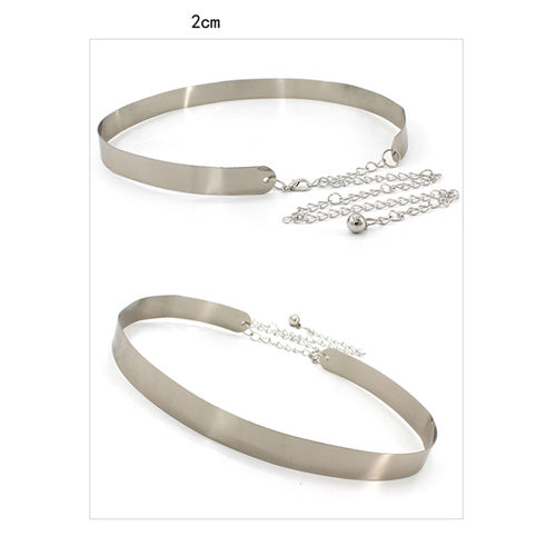 Ladies Golden Belt#color_silver