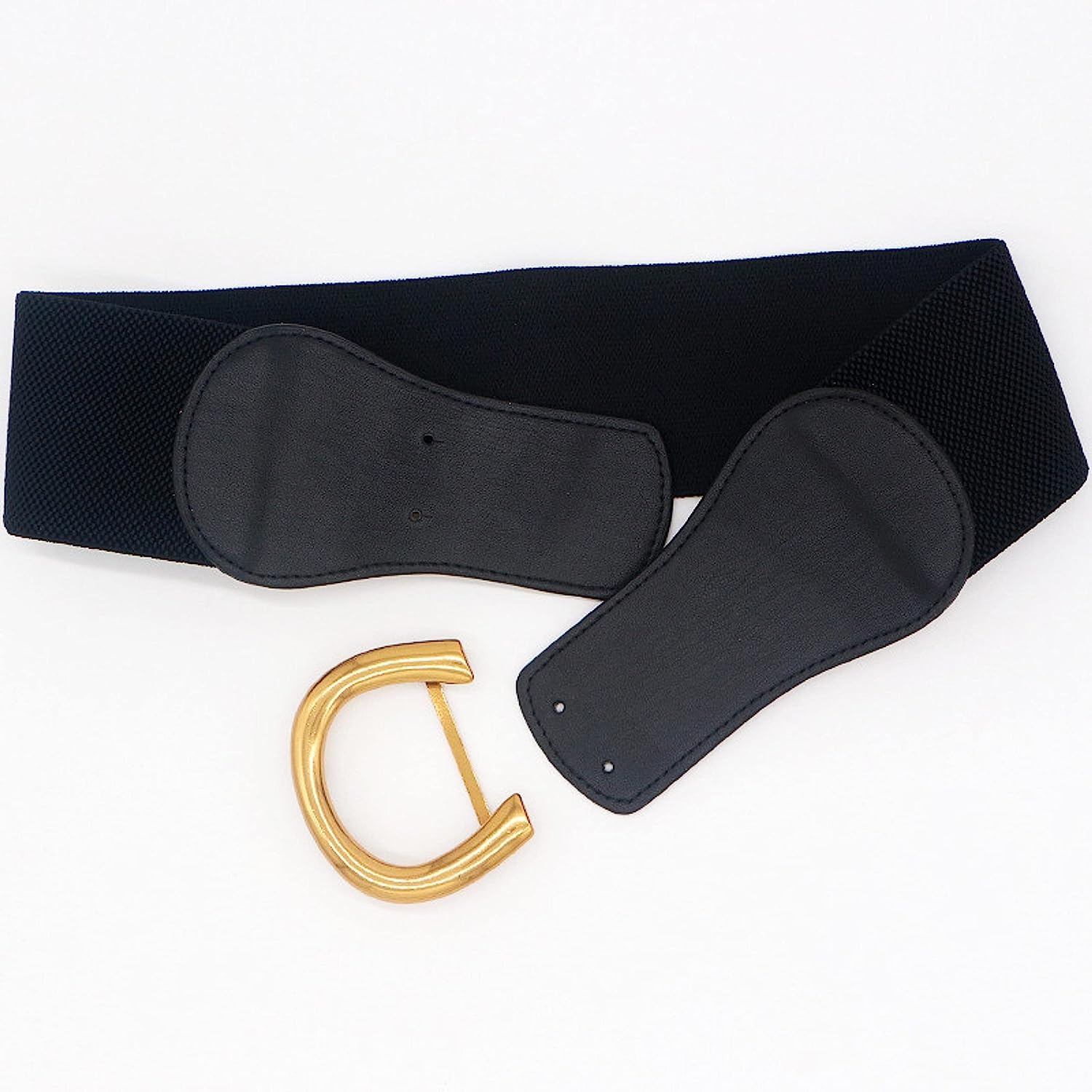 Redhorns Elastic Ladies Wide Belt#color_black