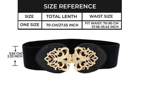 Ladies belt#color_black