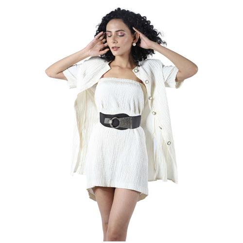 Redhorns Elastic Ladies Wide Belt#color_black