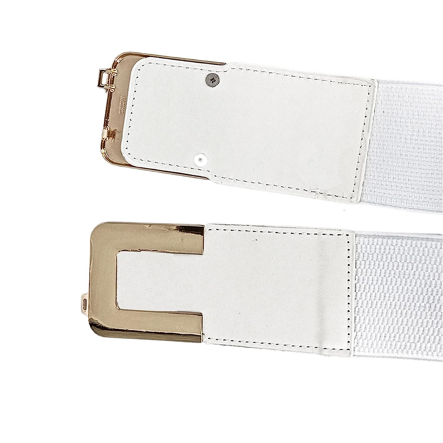 Redhorns Elastic Ladies Wide Belt#color_white