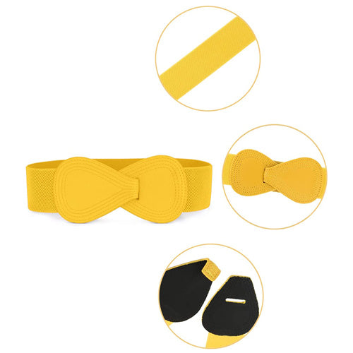 Redhorns Elastic Ladies Belt#color_yellow