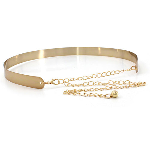 Ladies Golden Belt#color_golden