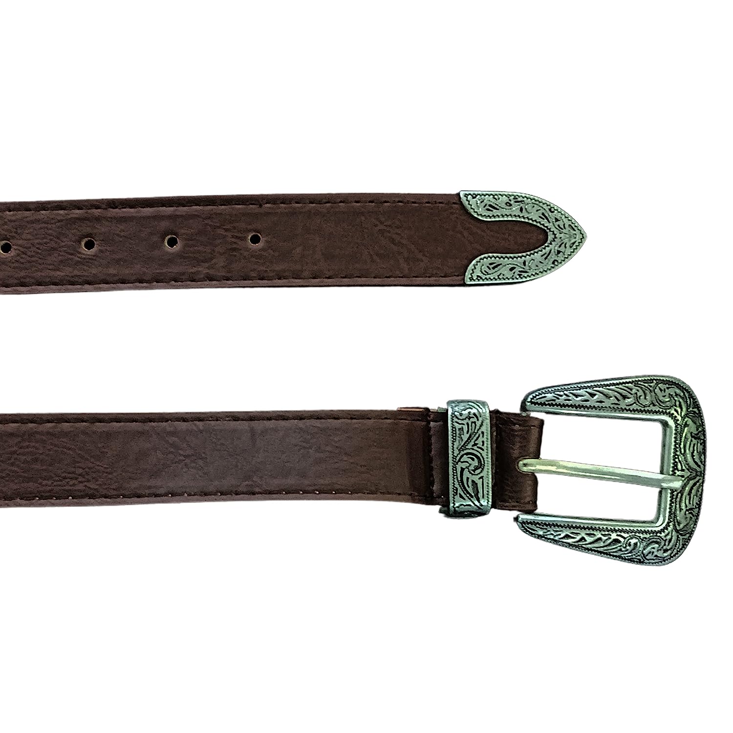 Redhorns Elastic Ladies Wide Belt#color_brown