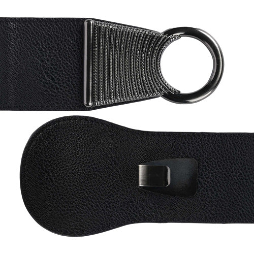 Redhorns Elastic Ladies Wide Belt#color_black