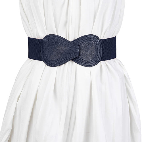 Redhorns Elastic Ladies Belt#color_navy-blue
