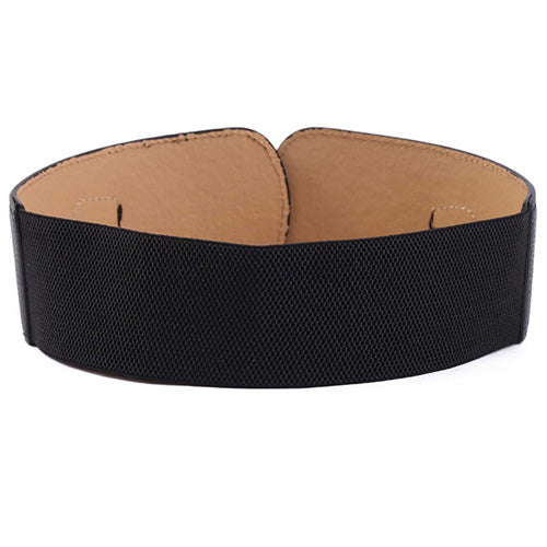 Redhorns Elastic Ladies Wide Belt#color_black