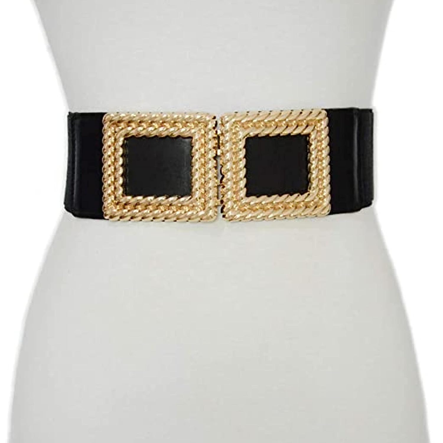 Redhorns Elastic Ladies Wide Belt#color_black