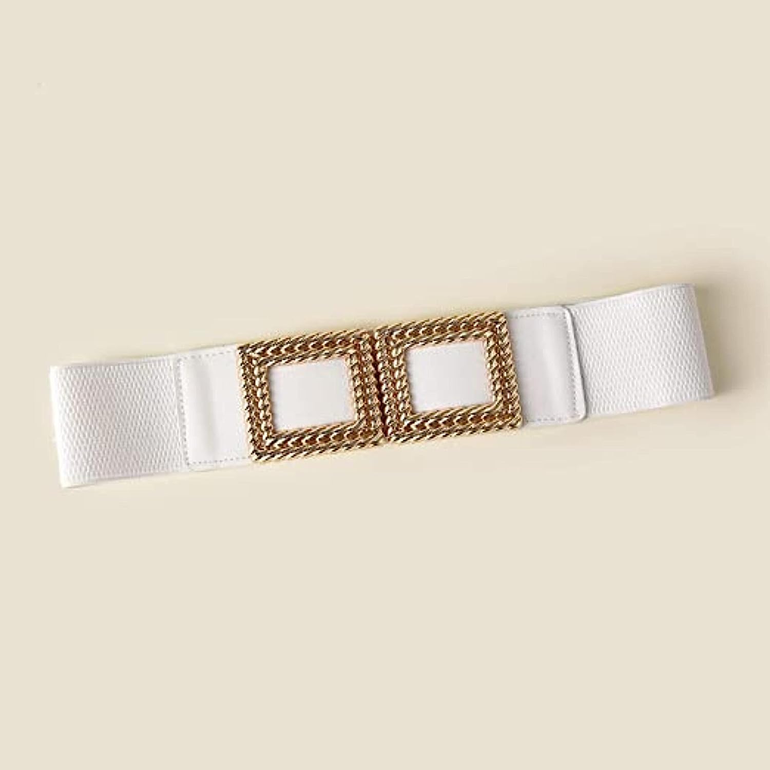 Redhorns Elastic Ladies Wide Belt#color_white