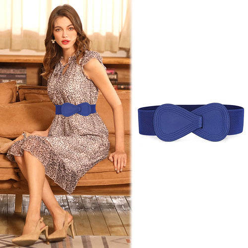 Redhorns Elastic Ladies Belt#color_blue
