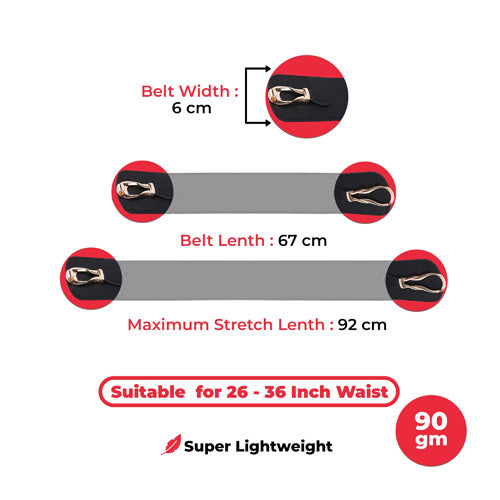 Redhorns Elastic Ladies Wide Belt#color_brown