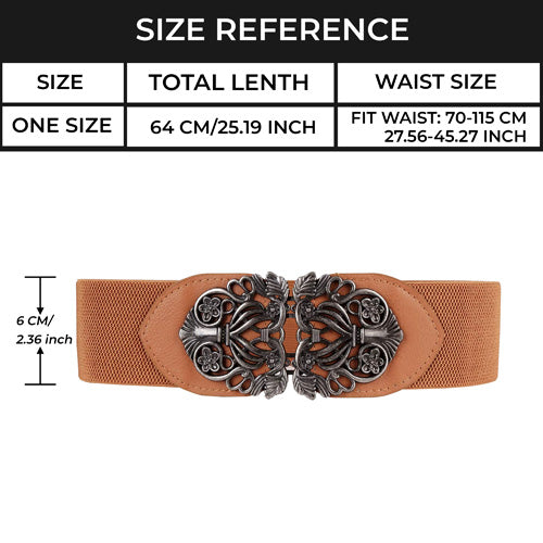 Ladies belt#color_brown