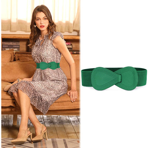 Redhorns Elastic Ladies Belt#color_green