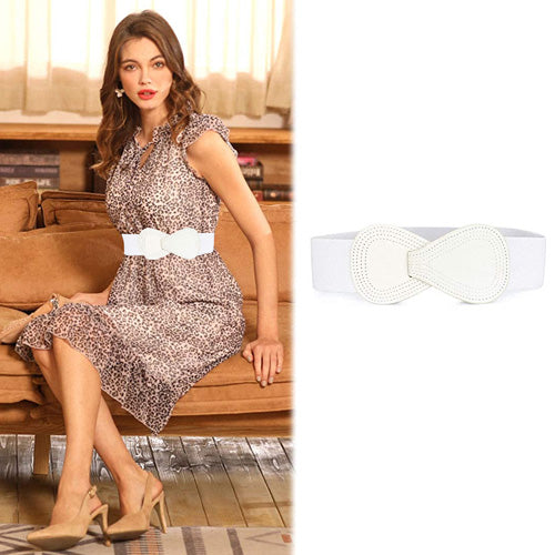 Redhorns Elastic Ladies Belt#color_white