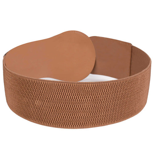 Redhorns Elastic Ladies Wide Belt#color_brown