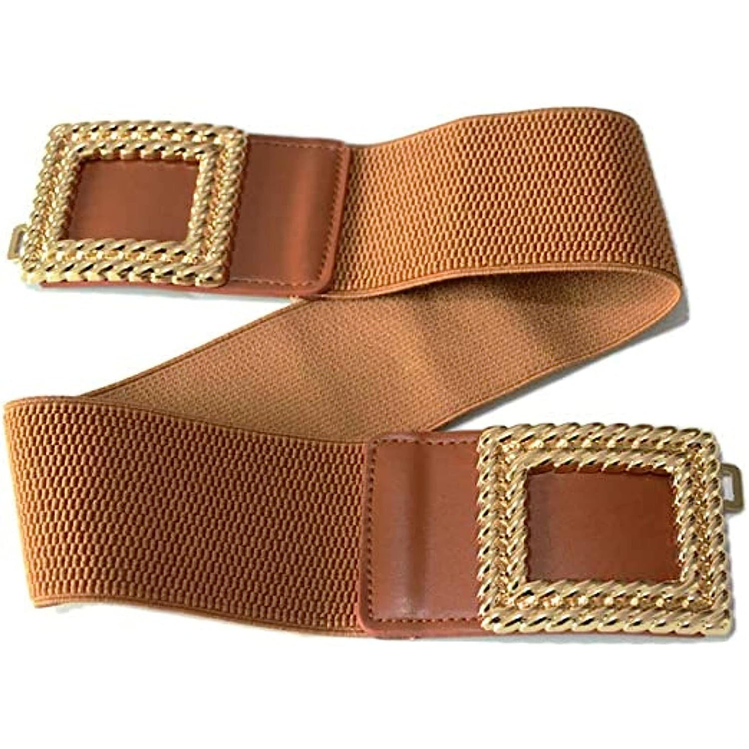 Redhorns Elastic Ladies Wide Belt#color_tan
