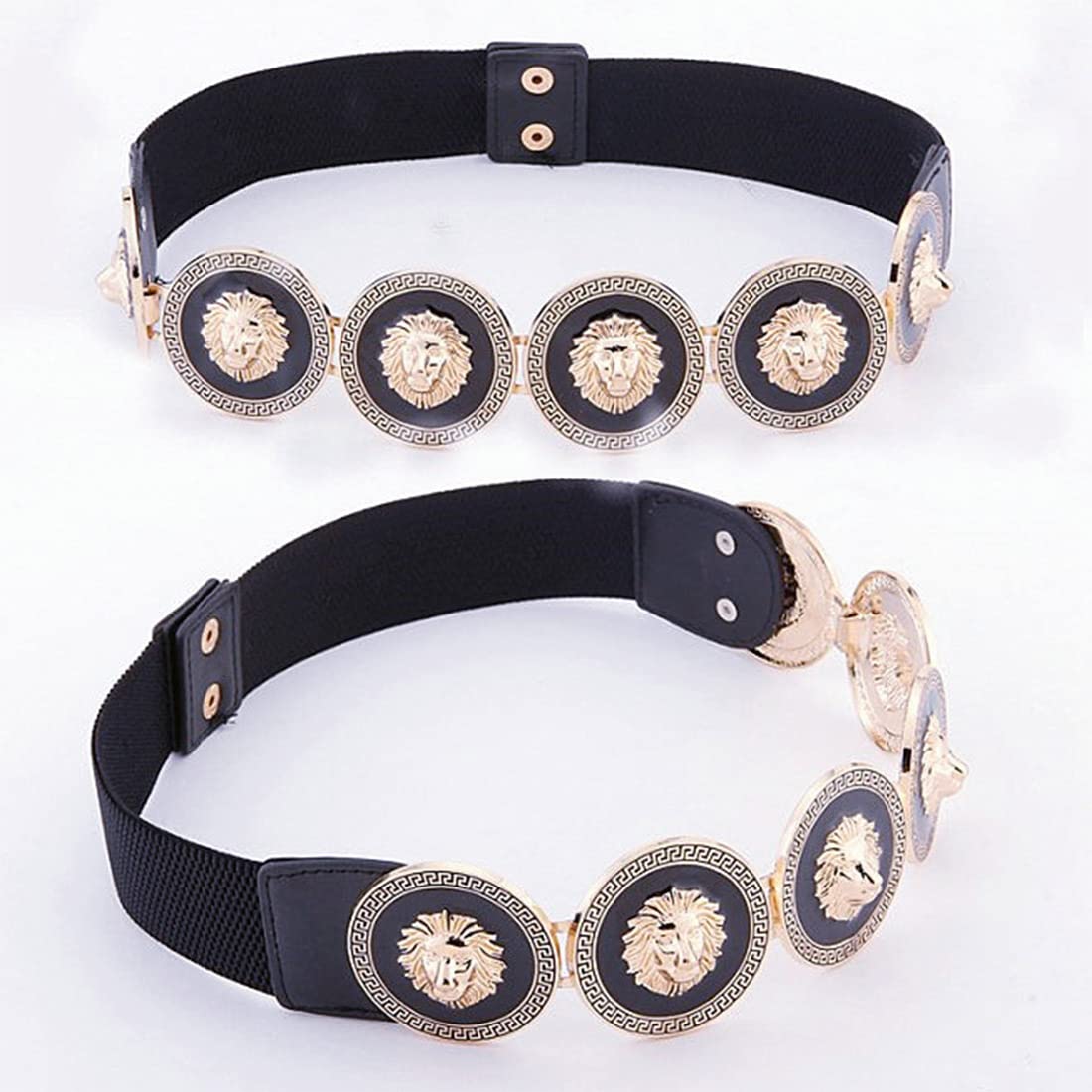 Redhorns Elastic Ladies Wide Belt#color_black