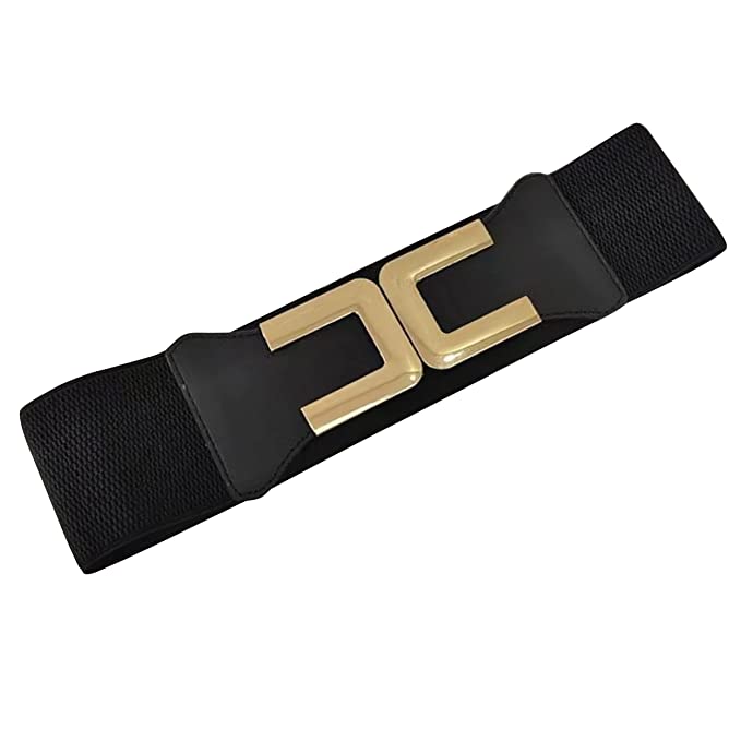 Redhorns Elastic Ladies Wide Belt#color_black