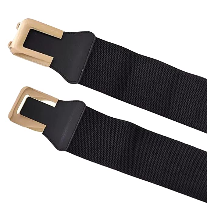 Redhorns Elastic Ladies Wide Belt#color_black