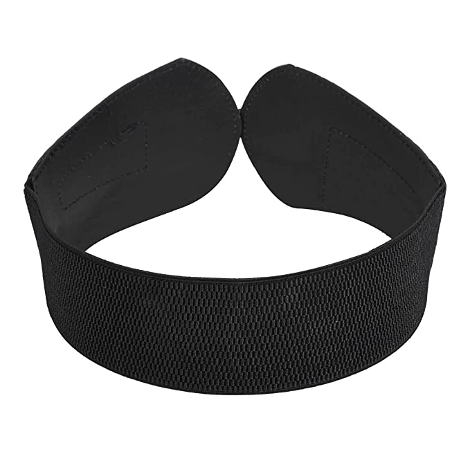 Redhorns Elastic Ladies Wide Belt#color_black