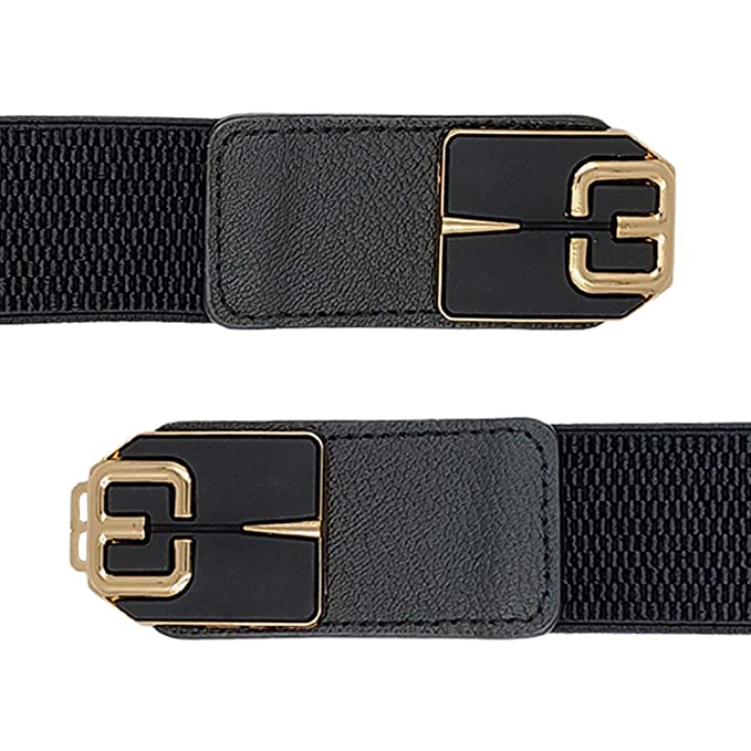 Redhorns Elastic Ladies Wide Belt#color_black