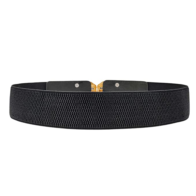 Redhorns Elastic Ladies Wide Belt#color_black