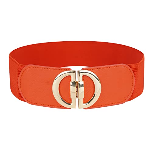 Redhorns Elastic Ladies Belt#color_red