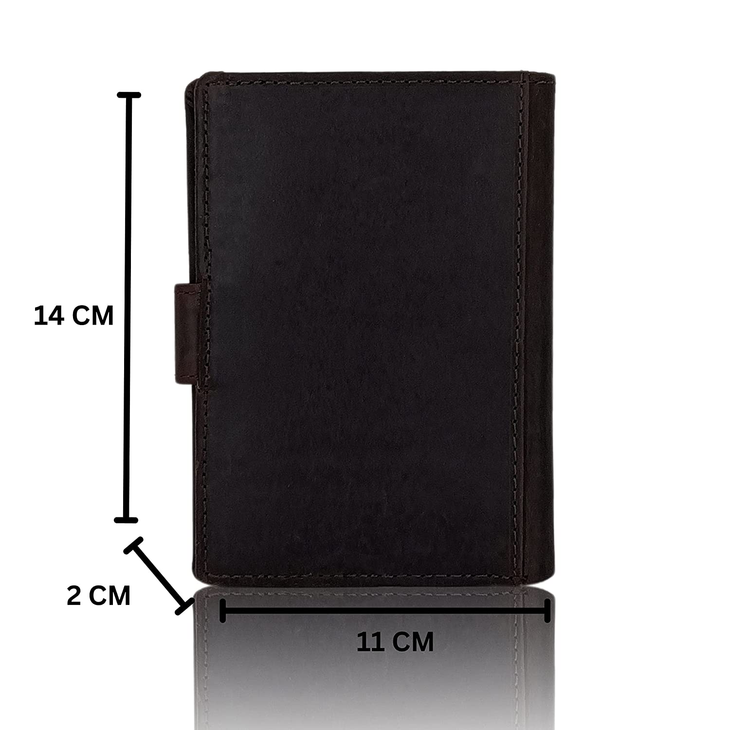 Redhorns Unisex Cardholder Passport Holdert#color_dark-brown