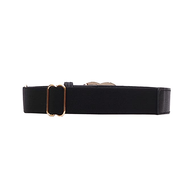 Redhorns Elastic Ladies Wide Belt#color_black